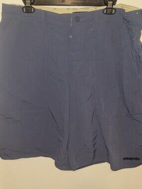 Patagonia Men's Slate Blue Hybrid Shorts